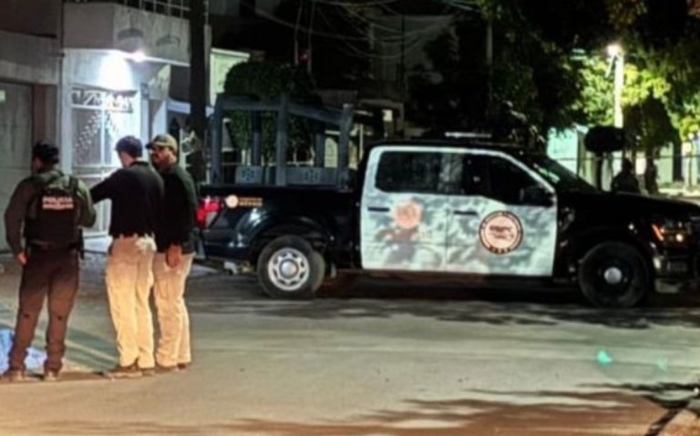 Muere atacado a balazos sobre avenida en Culiacán
