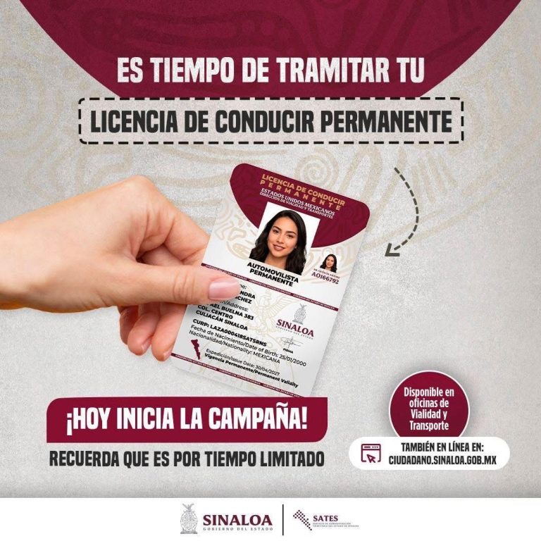 Arranca hoy trámite de licencia para conducir permanente