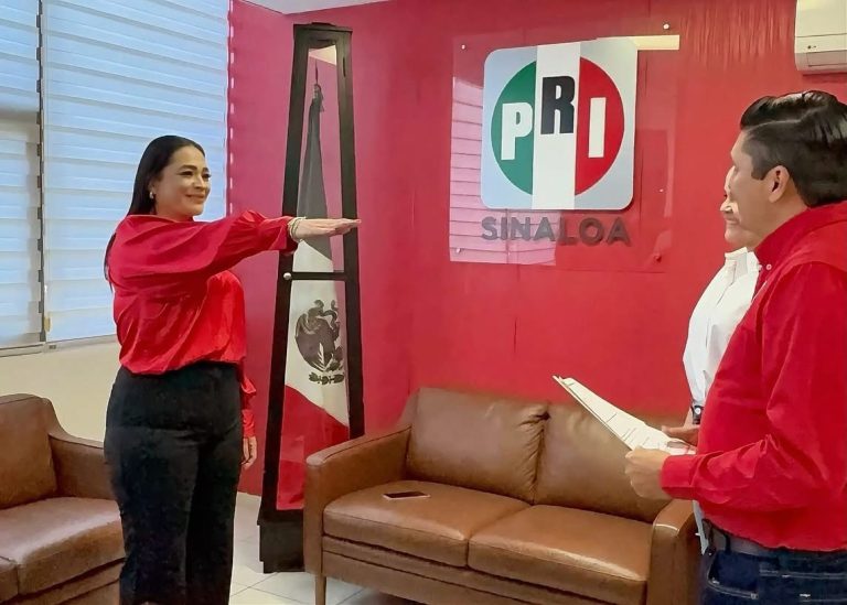 Designa PRI a Vanessa Pérez delegada del PRI en Navolato