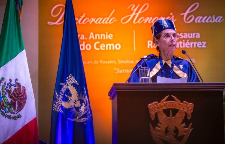 Otorga UAS a madre Sheinbaum Doctorado Honoris Causa