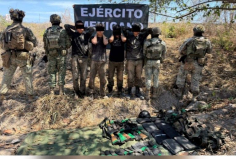Caen 4 tras tras enfrentamiento en Escuinapa