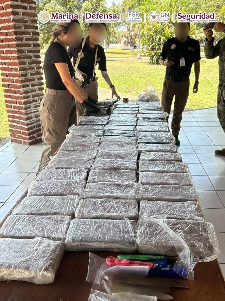 Decomisan 265 kgs de presunta cocaína en Michoacán