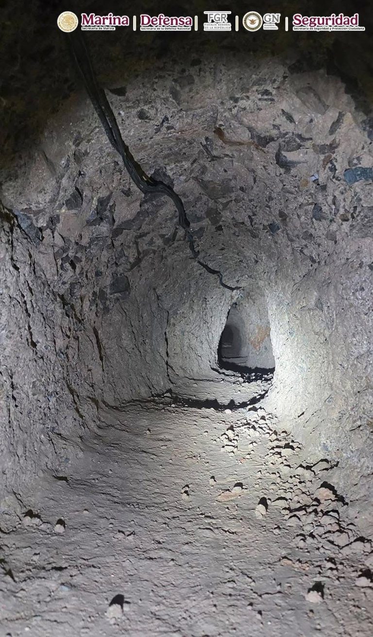 Inhabilitan túnel en Nogales