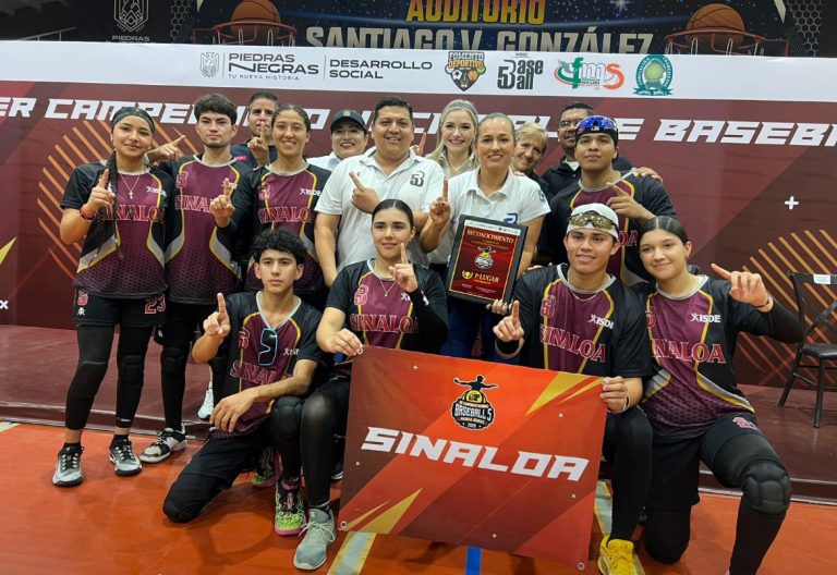 Se corona Sinaloa en béisbol 5