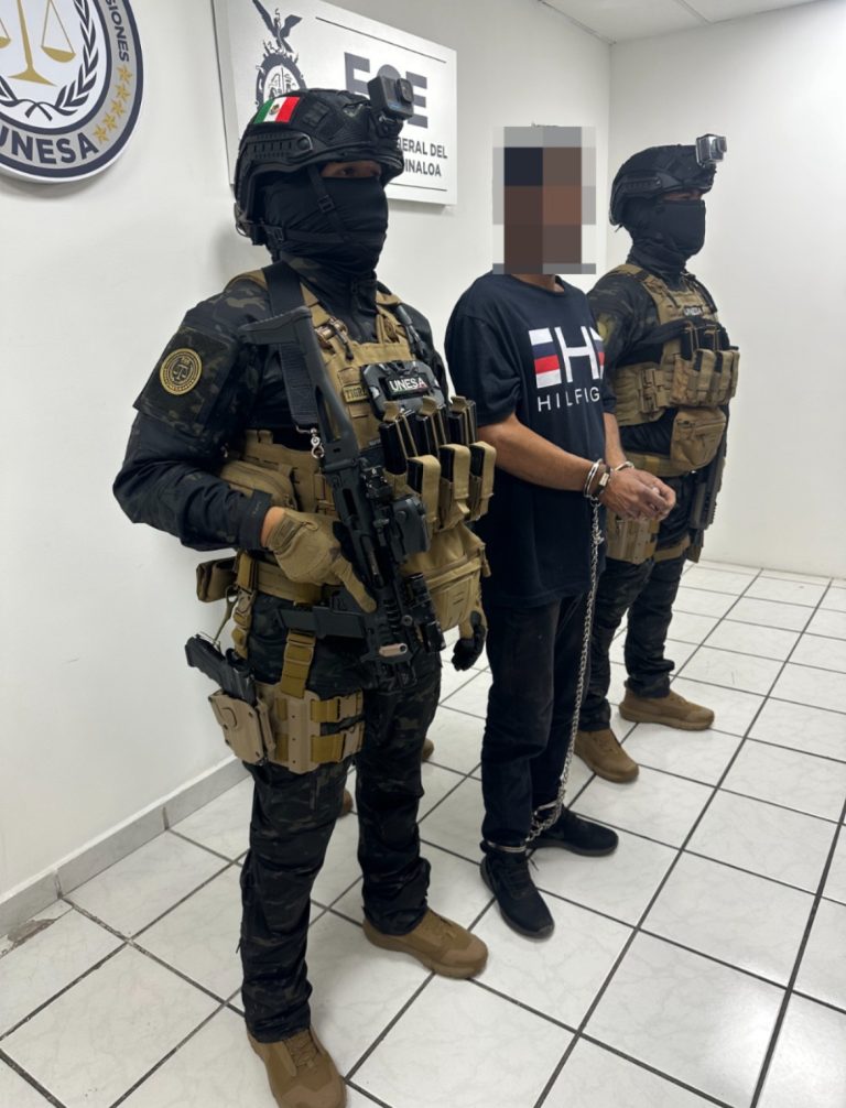 Detienen a Yovani por homicidio y robo contra mujer en Navolato