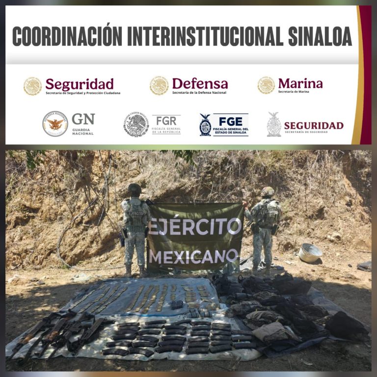 Cae civil con armas tras ataque a militares en Badiraguato