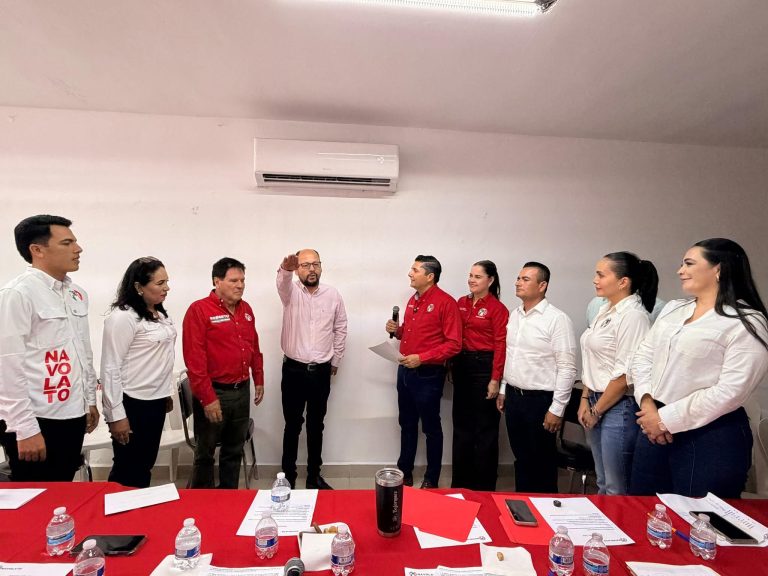Suma PRI Navolato al regidor Ángel Durán como secretario de Vinculación Política