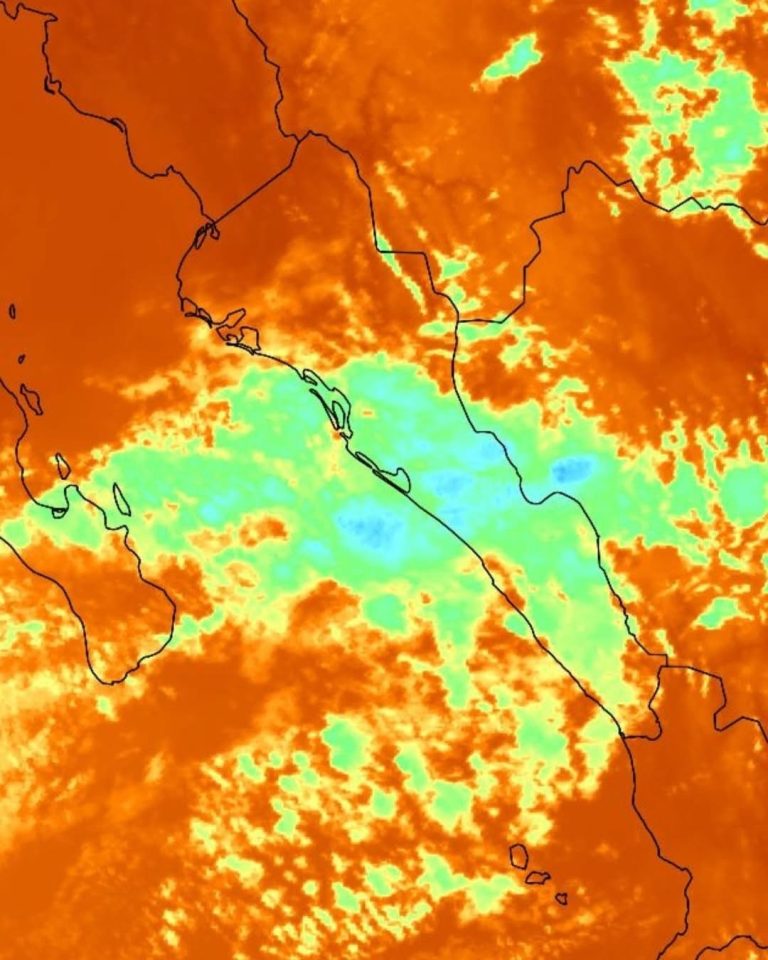 Aumentarían lluvias durante esta noche y madrugada del sábado