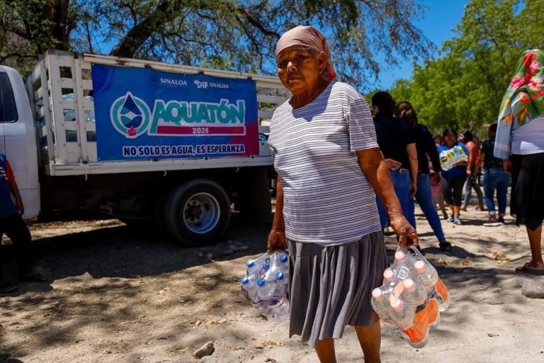 Llega el agua a municipios en sequía