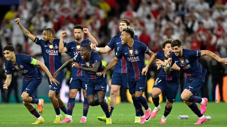 El Paris, campeón de la Champions League: los parisinos repiten título