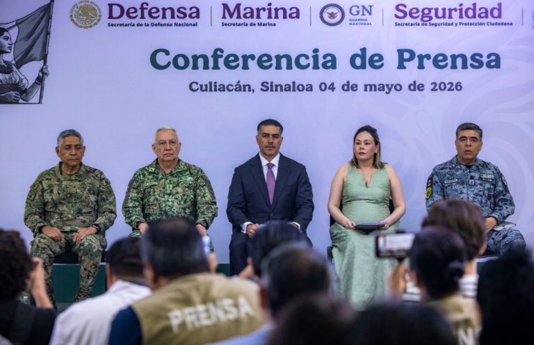 El gobierno federal no se retirará de Sinaloa: García Harfuch