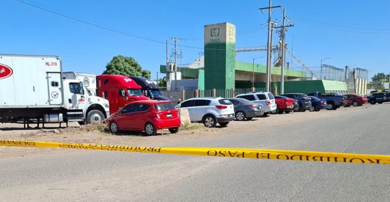 Hallan cadáver a un costado del almacén del IMSS en El Palmito