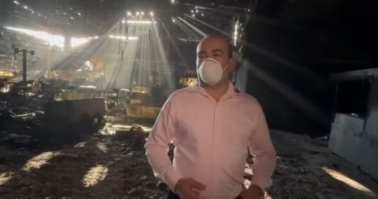 Continúan hospitalizadas 12 personas tras incendio en plaza de Los Mochis