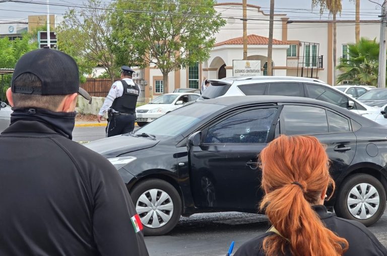 Atacan a balazos a Tránsito en Culiacán