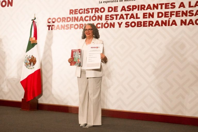 Se registra Graciela Domínguez para gubernatura en la 4T