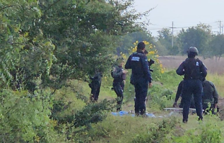 Hallan restos humanos en parcela de Aguaruto