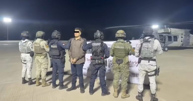 Capturan a ‘El Gabito’ o el ‘80’ en Mazatlán