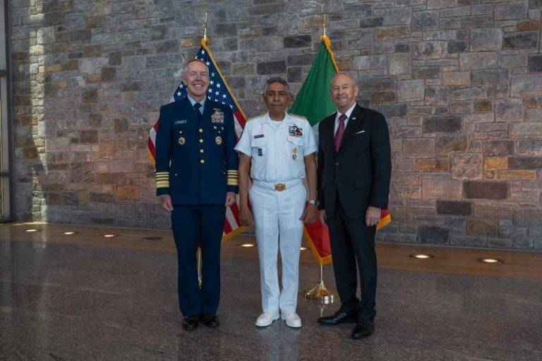 Acude secretario de Marina a reunión de alto nivel en Washington