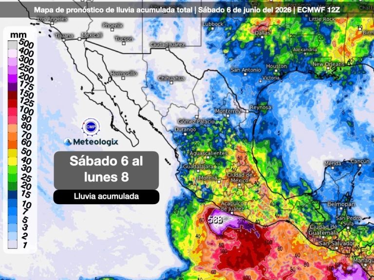 Alerta en 5 estados por potencial ciclón en el Pacífico
