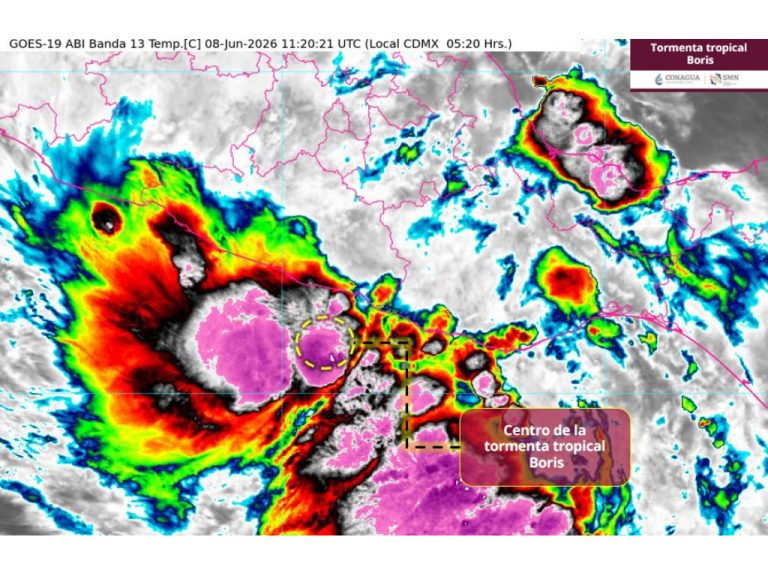 Se acerca tormenta Boris a Guerrero