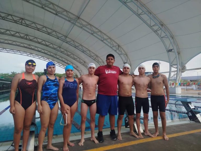 Sorprende Navolato en estatal de natación
