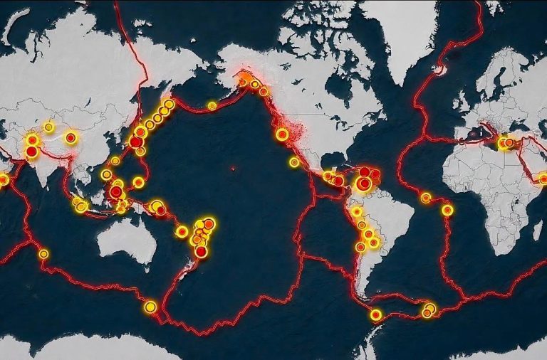Semana de terremotos en el mundo: 93 magnitud 4.5 o superior