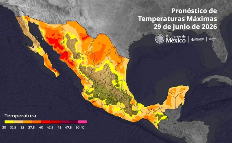 Advierten calor a 45 °C y lluvias muy fuertes en Sinaloa