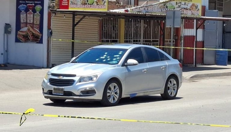 Lo ejecutan en la Obregón a la altura de Las Cucas