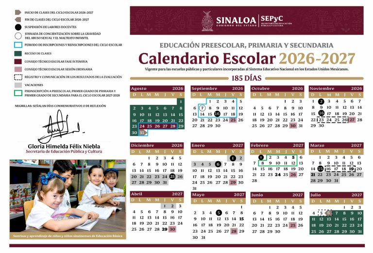 Este 31 de agosto, ¡todas y todos a clases en Sinaloa!