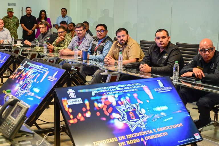 Intercambian policía y comercio de Culiacán identidad de delincuentes por robos en el Centro