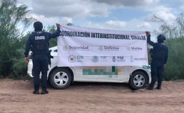 Recuperan auto en La Sinaloa, Navolato; acababa de ser robado