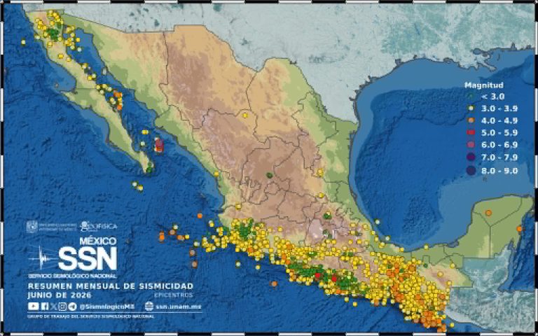 El sismo de Guasave, el más grande registrado en junio en México
