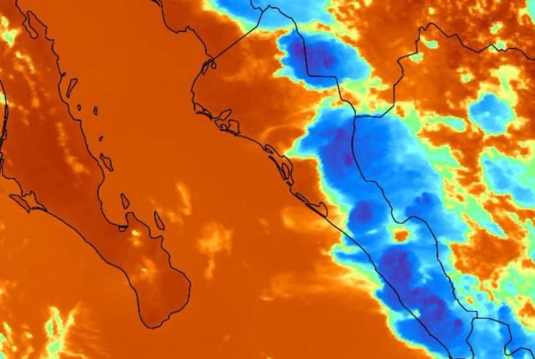 ¡Llegaron las lluvias! Sinaloa con precipitaciones en sur y sierra
