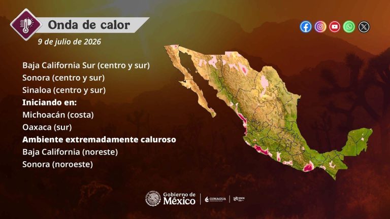Persiste onda de calor… a 45°C