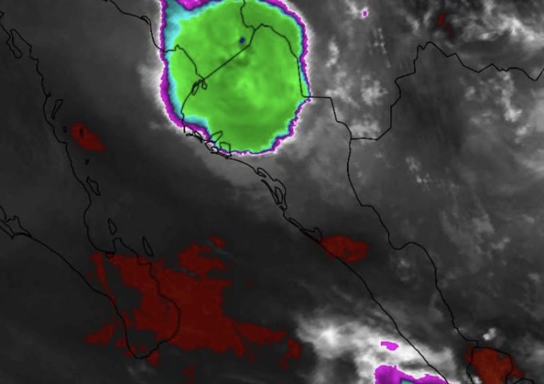 Cubre súper tormenta norte de Sinaloa y el sur de Sonora