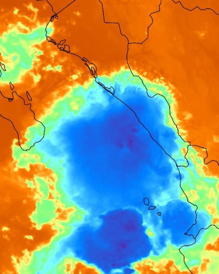 Se desplaza tormenta hacia Culiacán