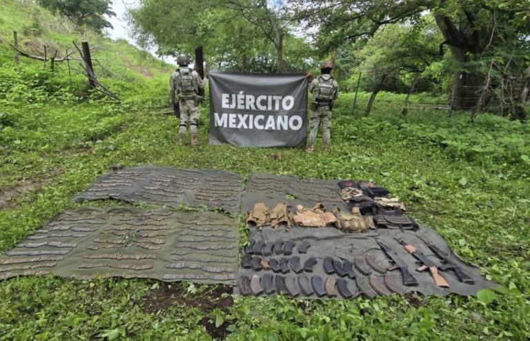 Incautan 3 mil 500 cartuchos en un campamento en Concordia
