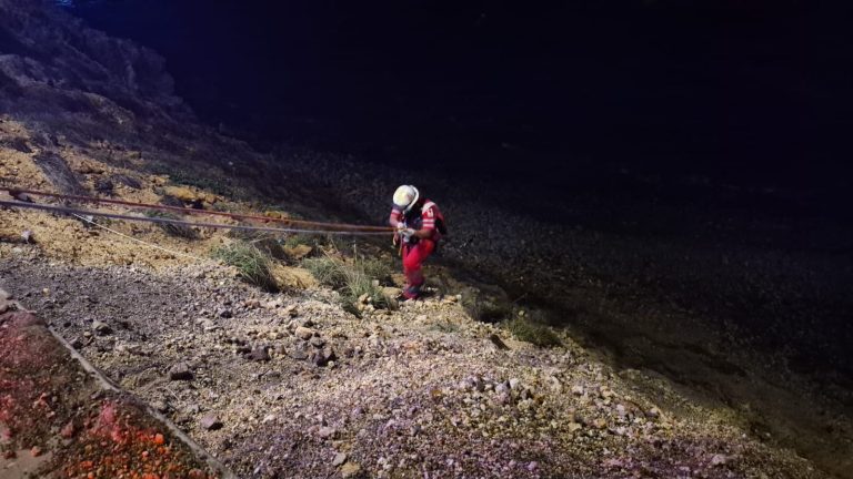 Muere al caer en la zona rocosa del Paseo del Centenario