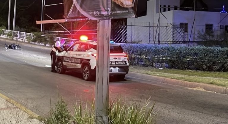 Fallece tras derrapar en moto en el bulevar Enrique Félix Castro