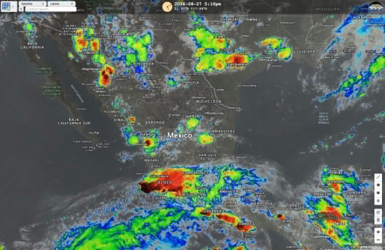 Aumentarán este fin de semana chubascos y tormentas