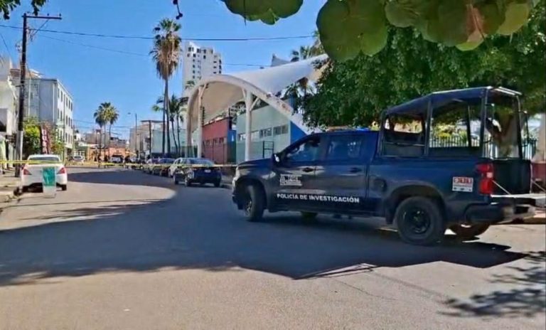 Deja un herido atentado en sector céntrico de Mazatlán