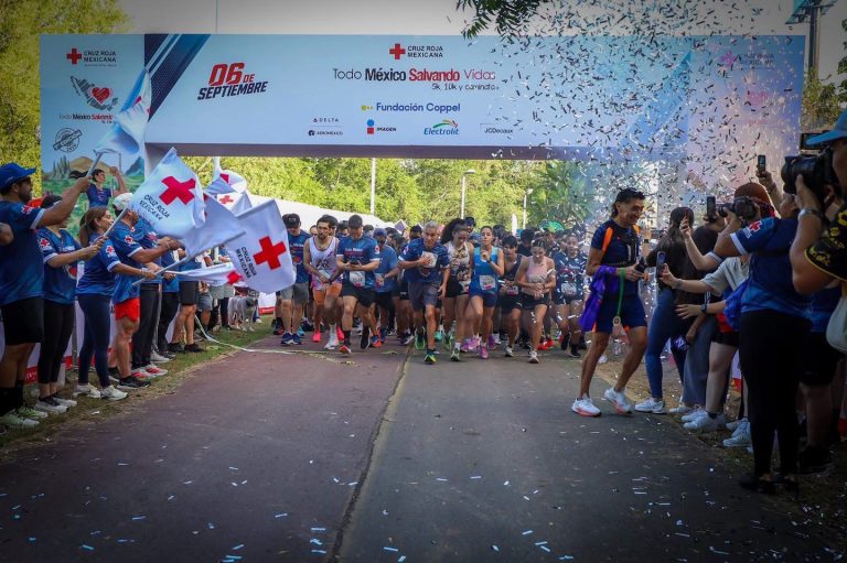 ¡Todo México Salvando Vidas! reúne a mil 700 participantes en Culiacán