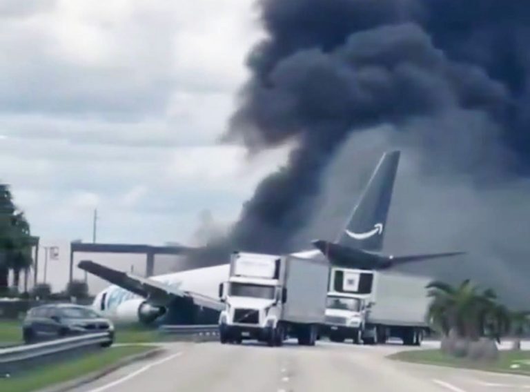 Se salió de la pista; deja 5 muertos accidente aéreo en Miami