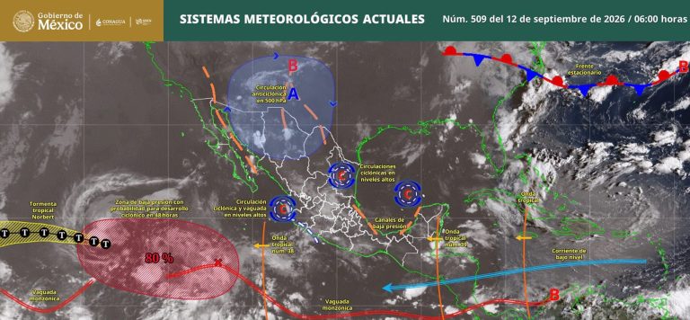 Sinaloa, con lluvias fuertes y calor intenso