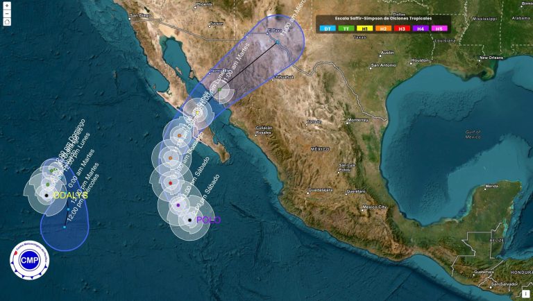 Gira Polo a BCS; tocaría tierra el próximo lunes