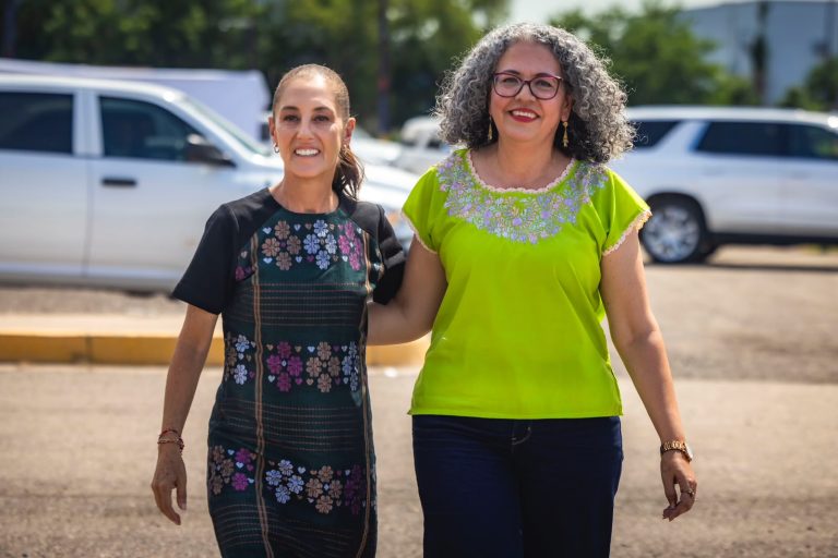 Respalda Sheinbaum a gobernadora de Sinaloa