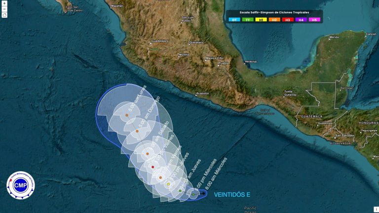 Alcanzaría huracán en el Pacífico categoría 4 para este fin de semana