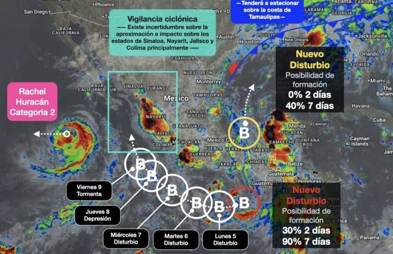 Se formaría nueva tormenta en el Pacífico