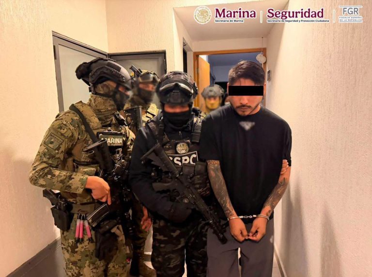 Capturan a ‘El Cromo’, objetivo prioritario federal