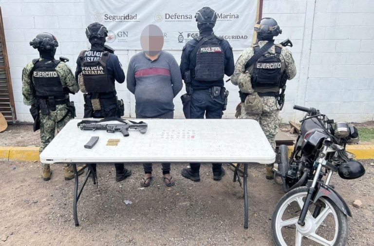 Lo detienen en Canán con un fusil M4